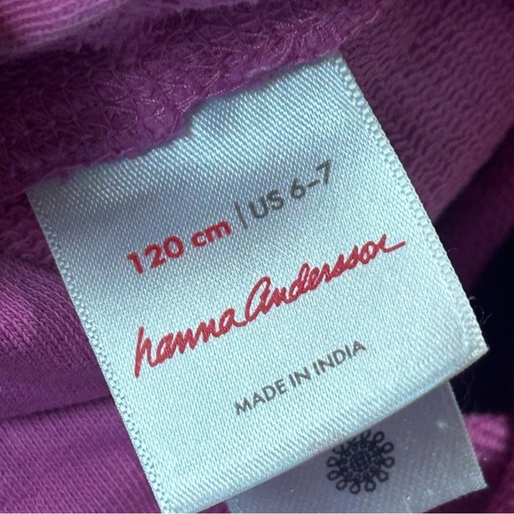 Hanna Andersson Pink Kids Hoodie - Picture 3 of 6